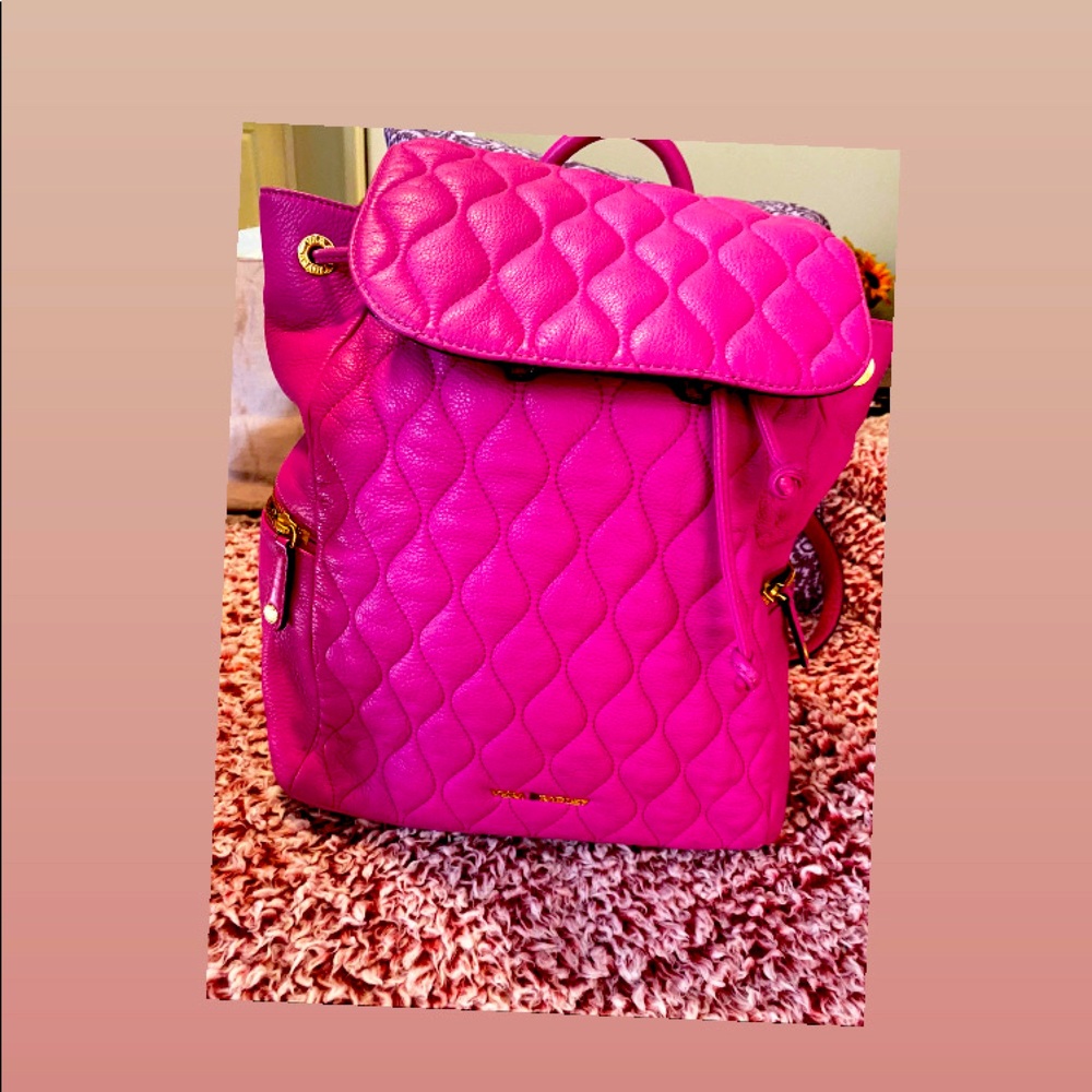 Dark pink Vera Bradley backpack